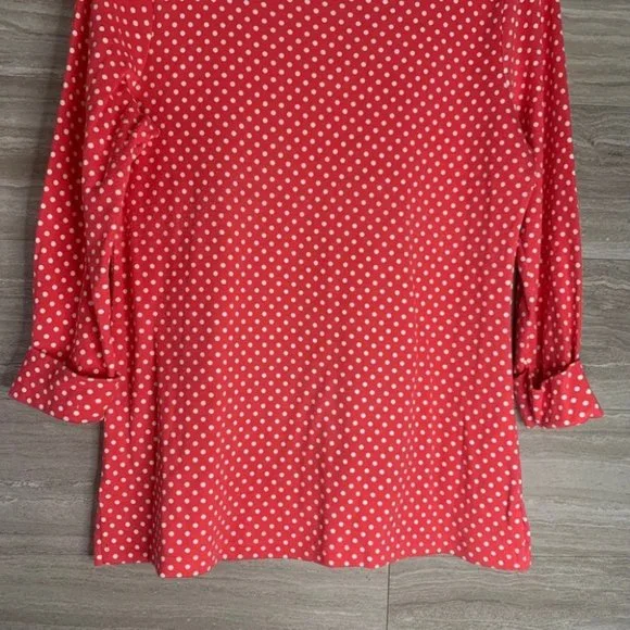 Women’s Karen Scott Polka Dot Blouse - Picture 2 of 6